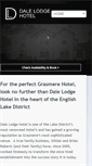 Mobile Screenshot of dalelodgehotel.co.uk